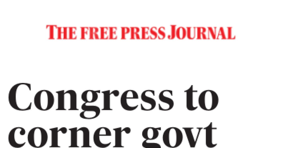 Clipping of free press journal free press mumbai epaper