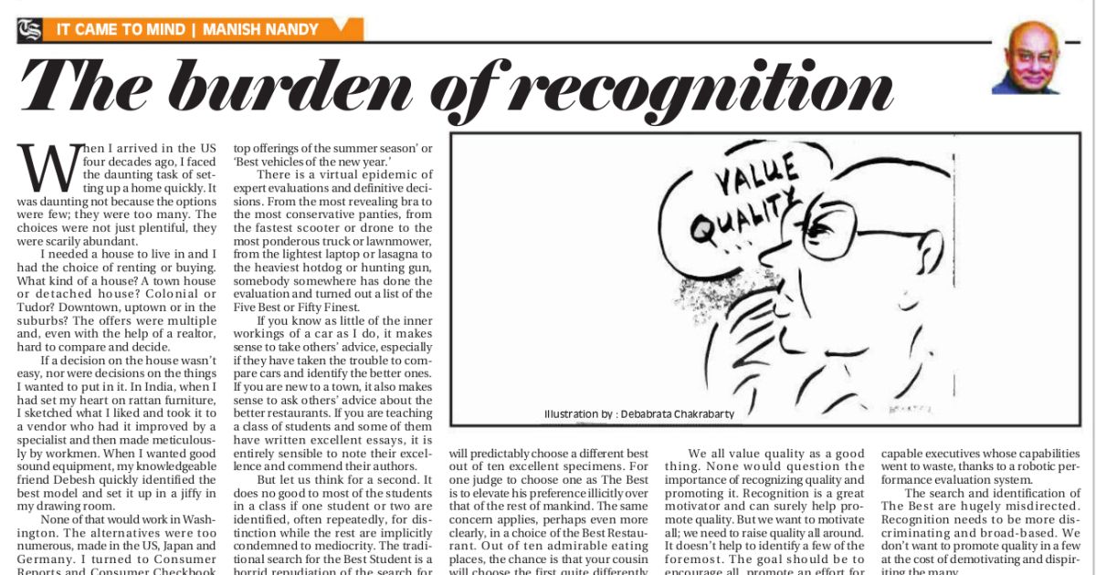 Clipping of statesman system delhi the statesman