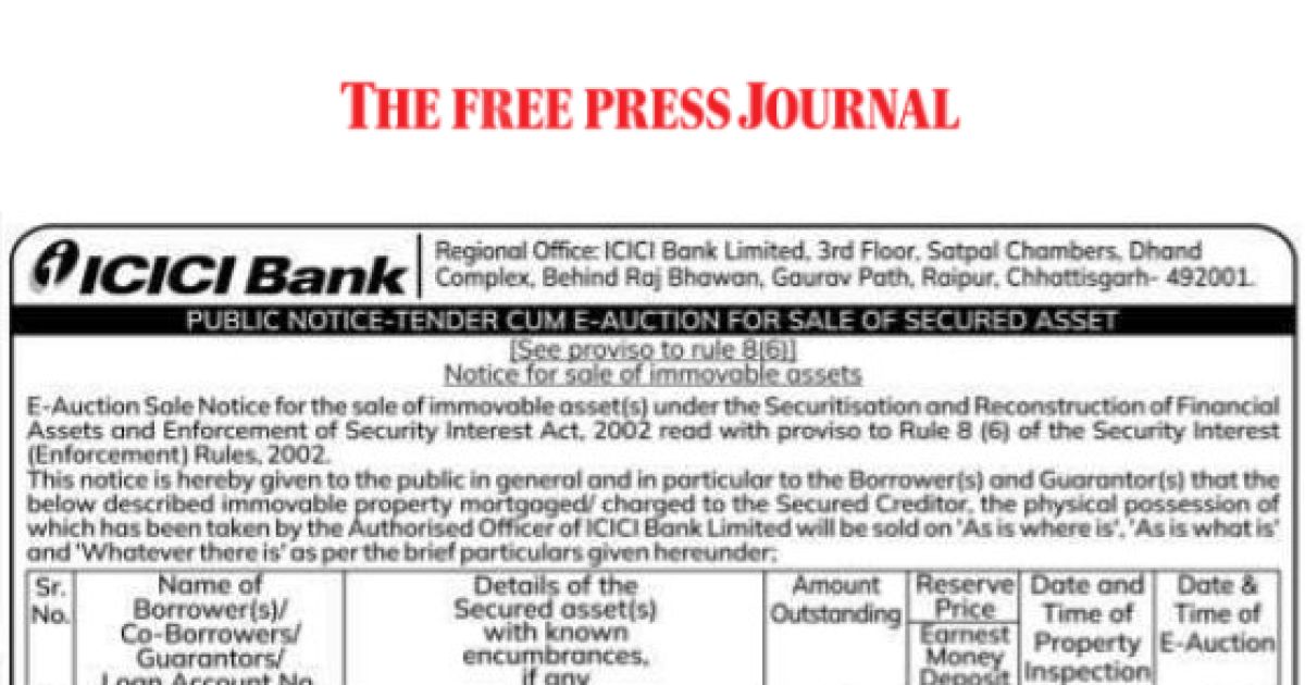 Clipping of free press journal free press bhopal epaper edition
