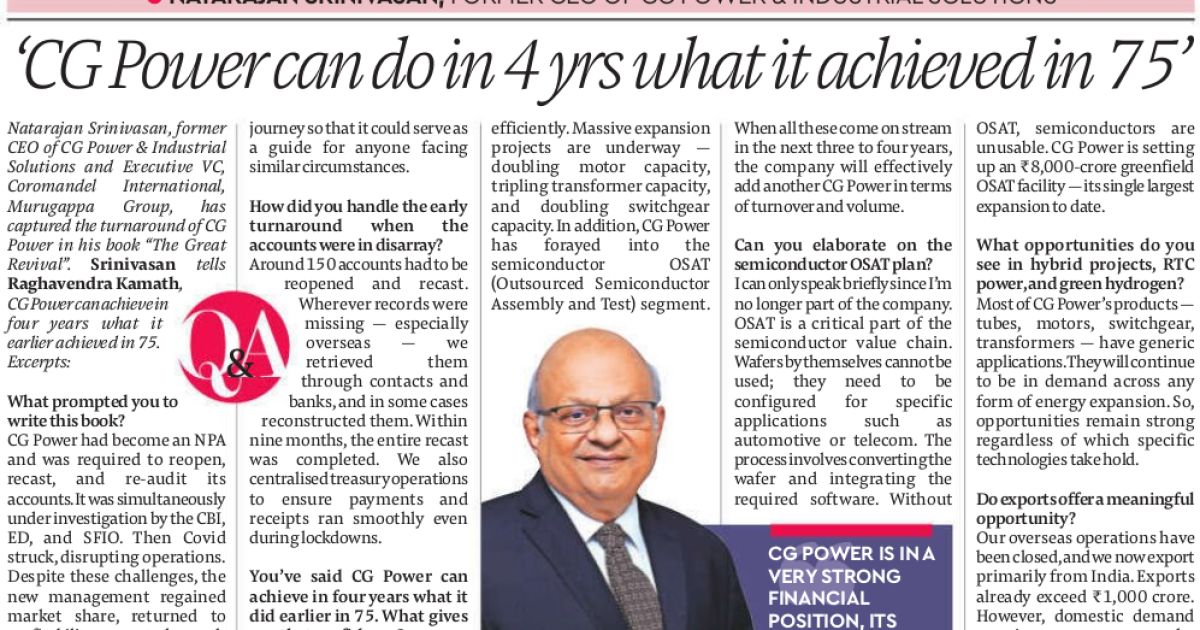 Clipping of Financial Express - Mumbai