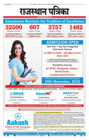 Rajasthan Patrika Dungarpur