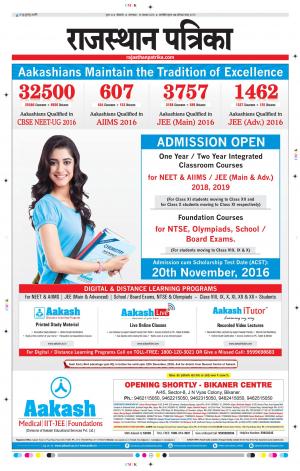 Bikaner Rajasthan Patrika
