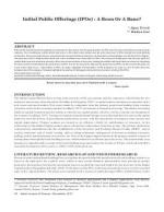 Indian Journal of Finance