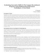 Prabandhan: Indian Journal of Management