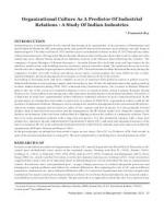 Prabandhan: Indian Journal of Management