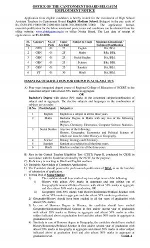 Mizoram PSC Recruitment 2016 for Assistant Teacher Posts