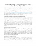 Adapt any Room into a Training Facility with Rubber Gym Flooring – Rubber-Cal