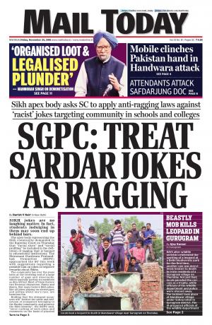 Mail Today, November 25, 2016