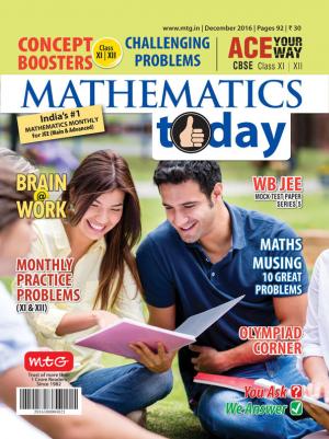 Mathematics Today- December 2016
