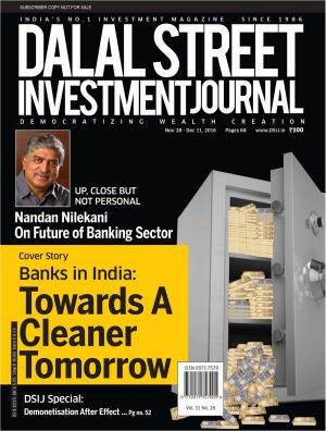 Dalal Street Investment Journal Vol 31 Issue no 26 , November 28, 2016