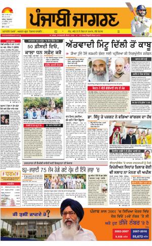 Moga/Faridkot/Muktsar : Punjabi jagran News : 29th November   2016