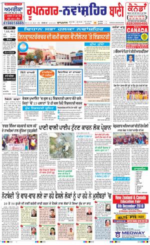  Roopnagar- Shaheed Bhagat Singh Nagar Bani