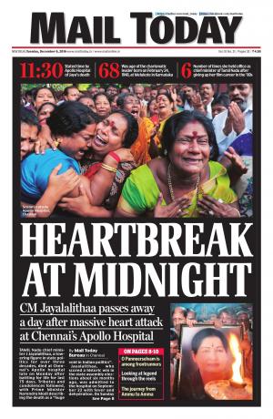 Mail Today, December 6, 2016