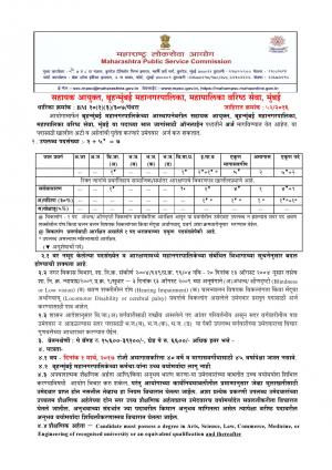 Maharashtra PSC Recruitment for Assistant Commissioner Posts, Apply at mahampsc.mahaonline.gov.in