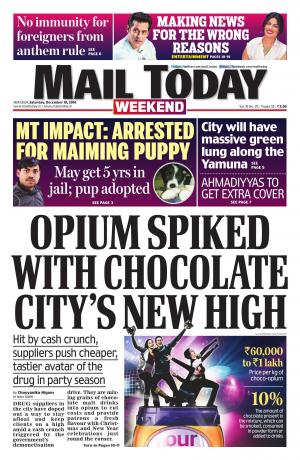 Mail Today issue, December 10, 2016