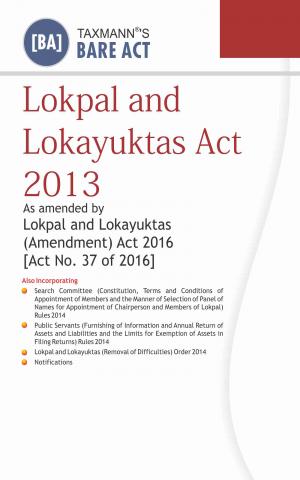 Lokpal and Lokayuktas Act 2013