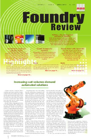 Foundry Review - April 2013 Issue