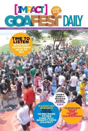 goafest 2013 curtain