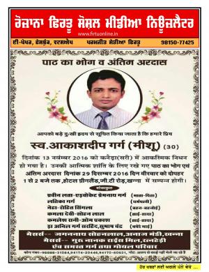 Firtu Social Media News Letter - 29/12/2016