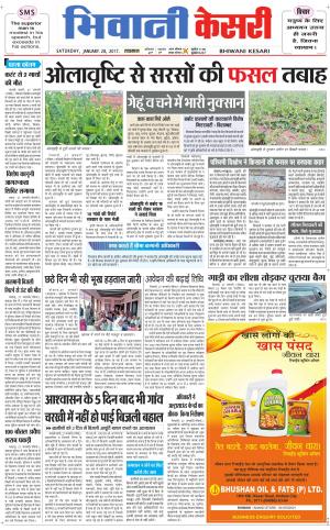  Punjab kesari / Haryana Bhiwani kesari