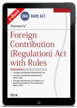 Foreign Contribution (Regulation) Act with Rules