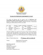 Job Notification / Results