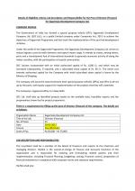 Job Notification / Results