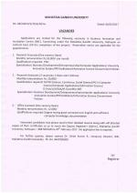 Job Notification / Results