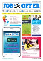 JOB OFFER NEWSPAPER FREE EDITION