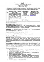 Job Notification / Results