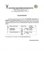 Job Notification / Results