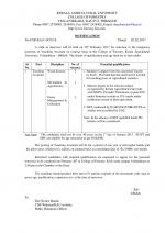 Job Notification / Results