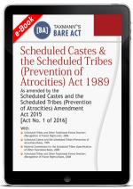 Scheduled Castes & the Scheduled Tribes (Prevention of Atrocities) Act 1989