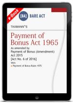Payment of Bonus Act 1965
