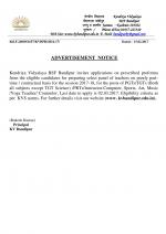 Job Notification / Results