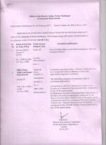 Job Notification / Results