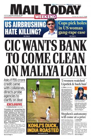 Mail Today Issue February 25, 2017