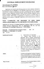 Job Notification / Results