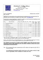 Job Notification / Results