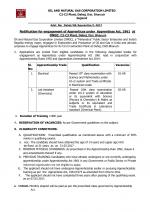 Job Notification / Results