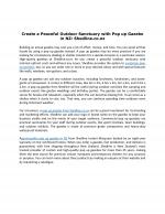 Create a Peaceful Outdoor Sanctuary with Pop up Gazebo in NZ: Shedline.co.nz 