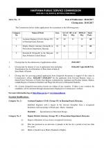 Job Notification / Results