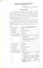 Job Notification / Results