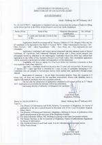 Job Notification / Results