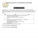 Job Notification / Results