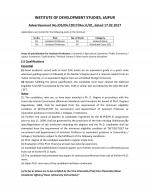 Job Notification / Results