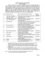 Job Notification / Results