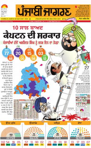 JALANDHAR Dehat: Punjabi jagran News : 12th March 2017