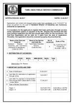 Job Notification / Results