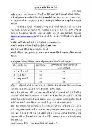 GPSC Recruitment 2017 for 5 Registration Inspector Posts